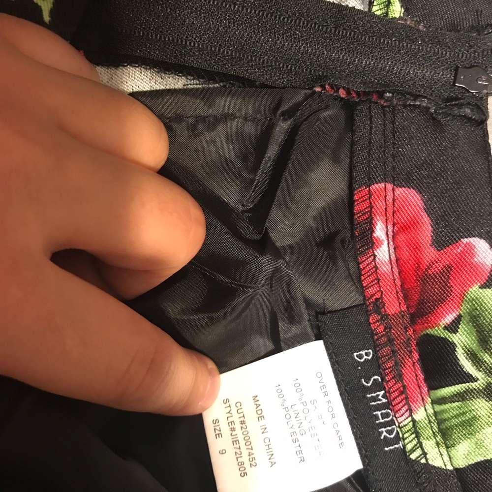 Floral homecoming dress, 2 piece - Picture 5 of 8